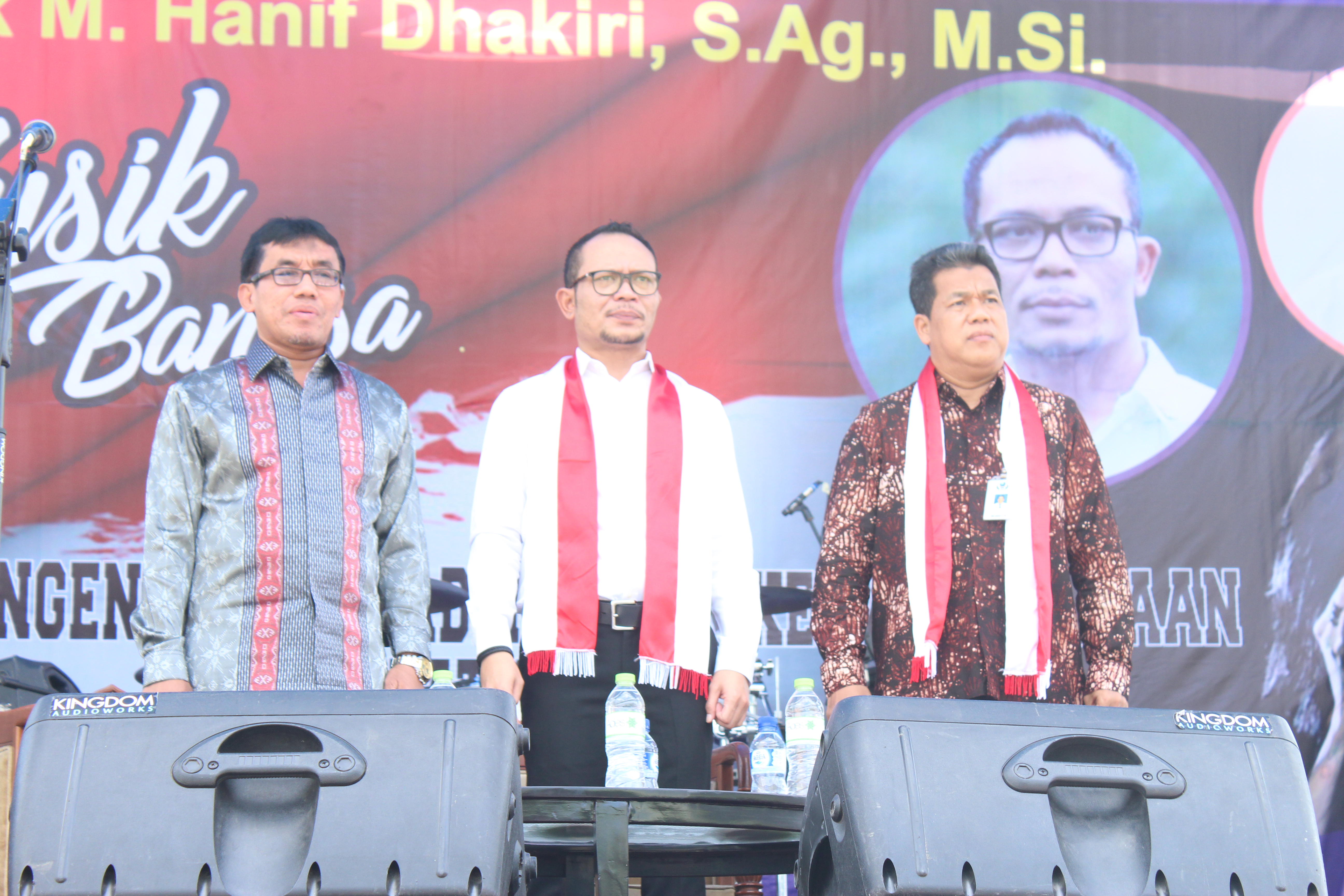 Dari kiri: Wakil Walikota Salatiga, Menteri Ketenagakerjaan RI, Rektor IAIN Salatiga