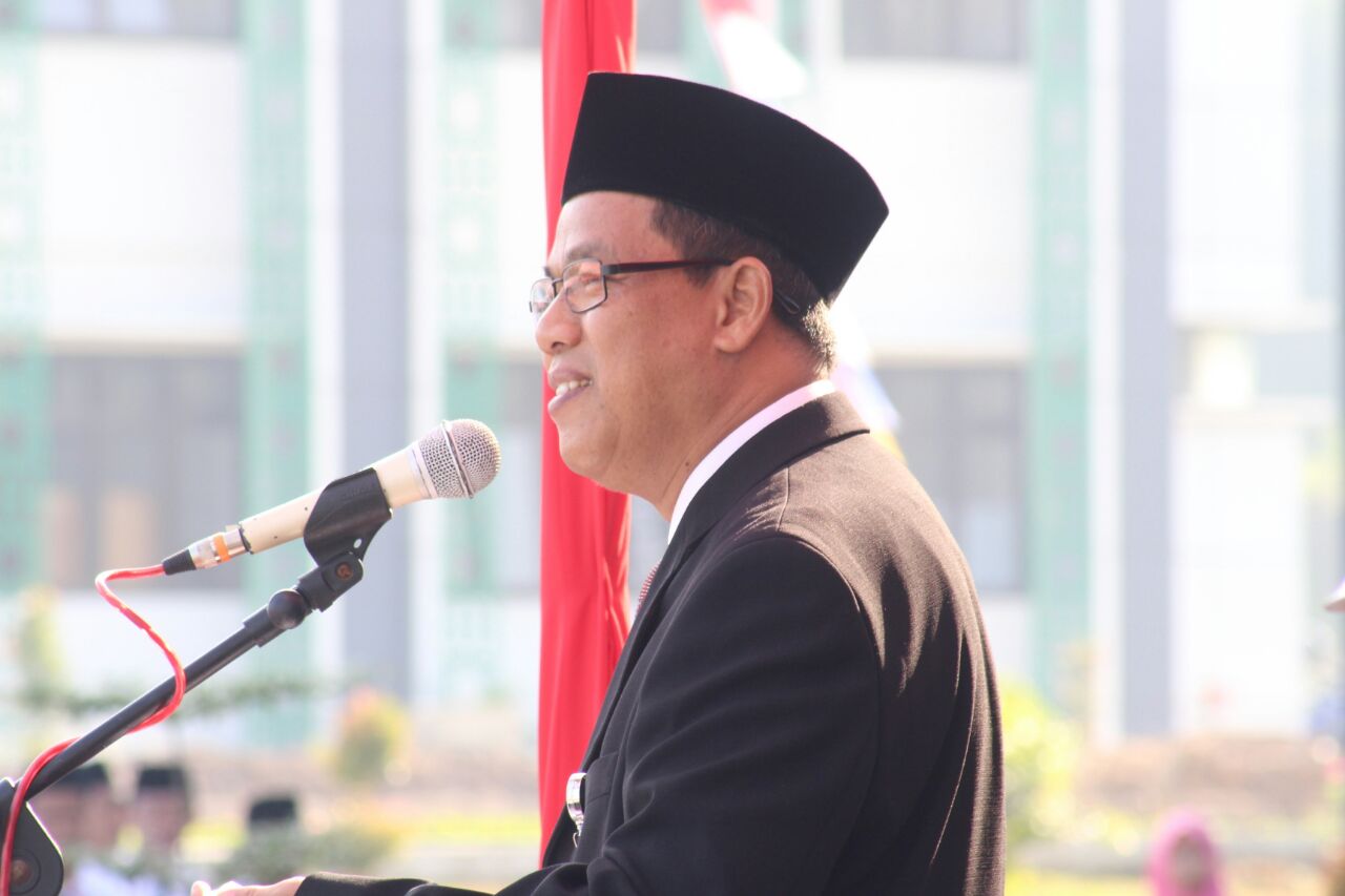 Rektor IAIN Salatiga saat menyampaikan sambutan dalam pembukaan OPAK 2017