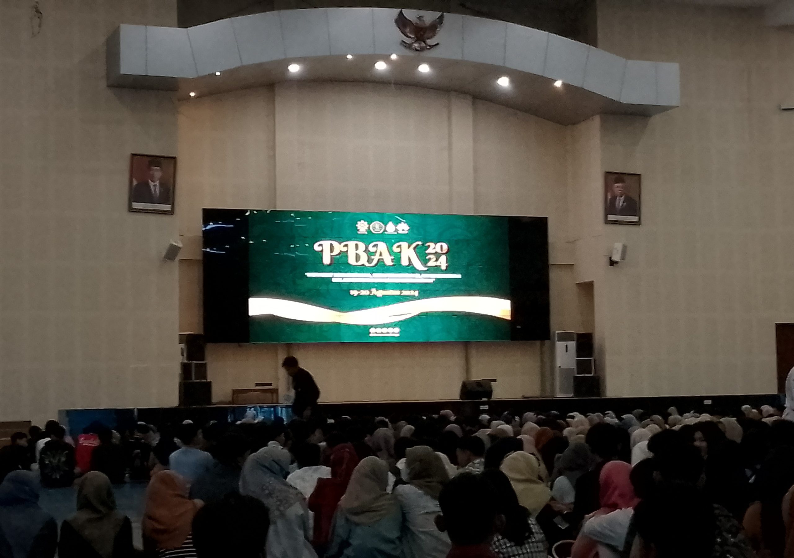 Gladi Bersih PBAK 2024 Dilaksanakan di Gedung Auditorium Prof. Achmadi